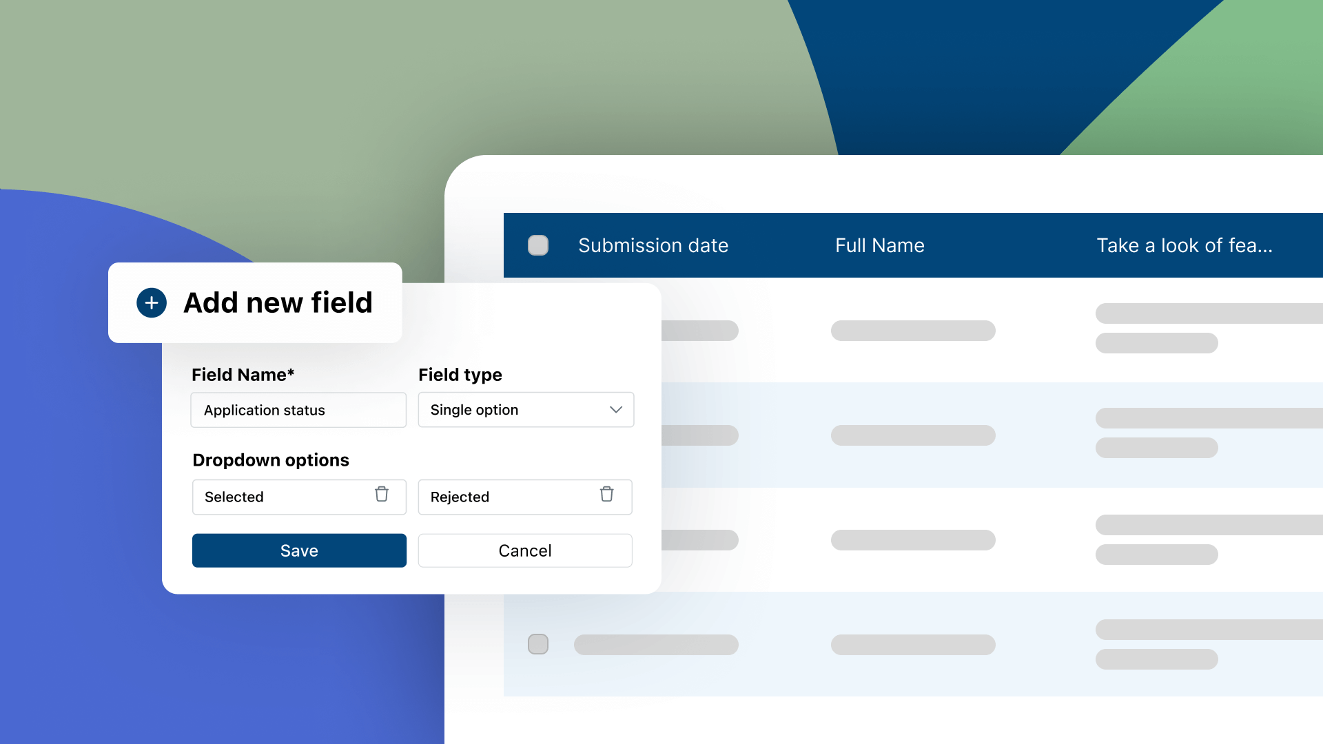 Add custom fields